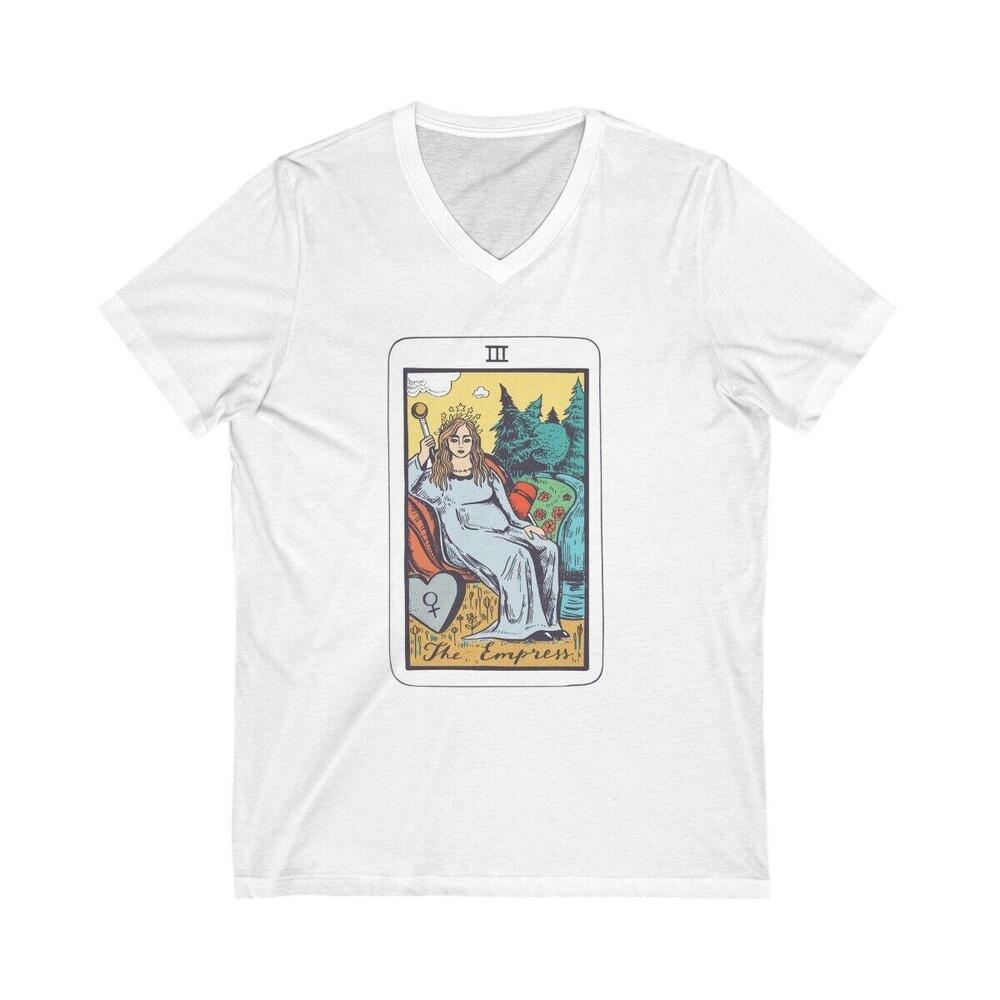3 The Empress| Major Arcana | Jersey Short Sleeve V-Neck Tee S/M/L/XL/XXL